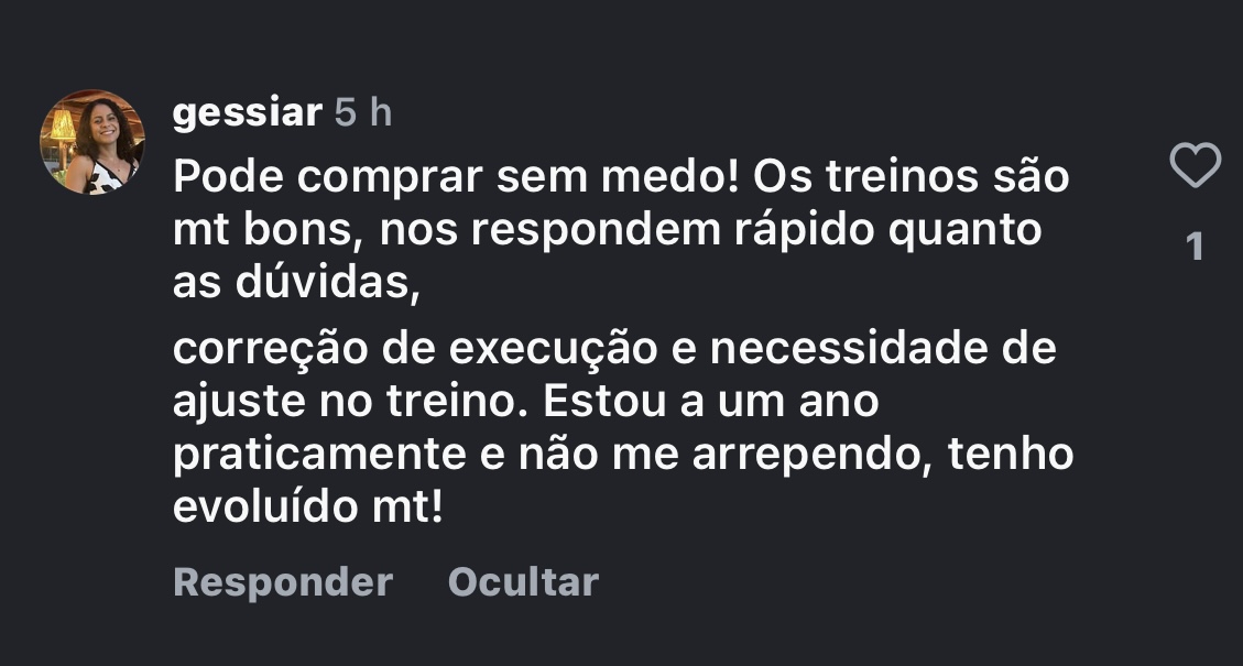 Depoimento em texto de aluna da Consultoria SempreMagra 3