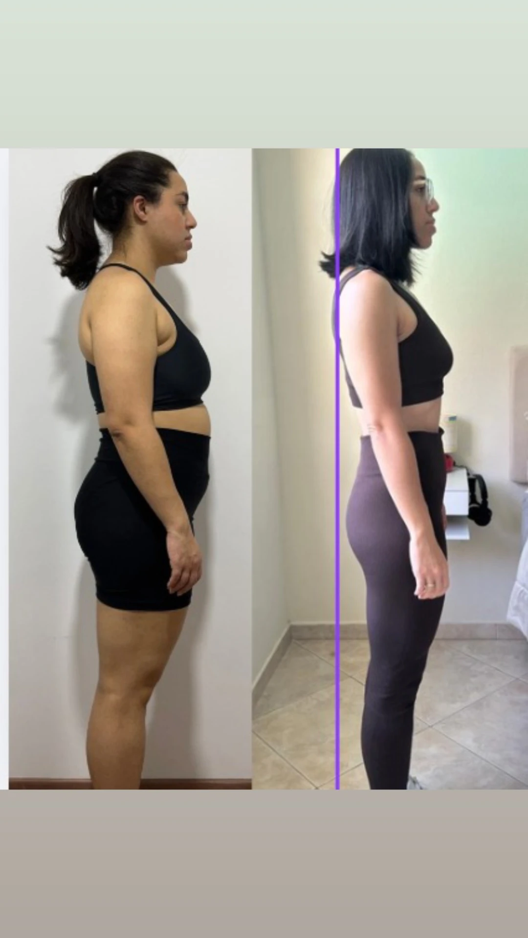 Antes e depois de aluna da Consultoria SempreMagra 8