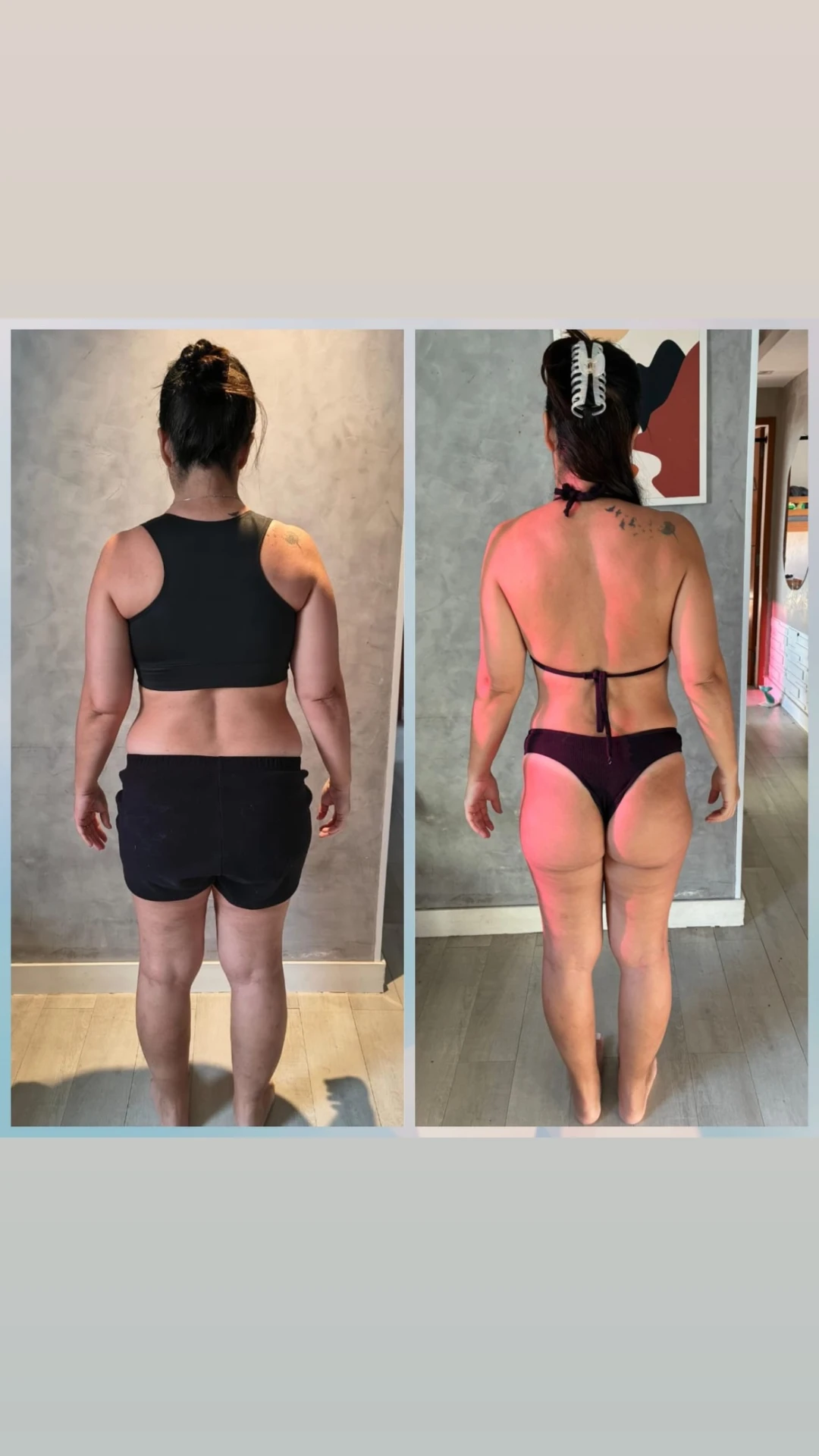 Antes e depois de aluna da Consultoria SempreMagra 6