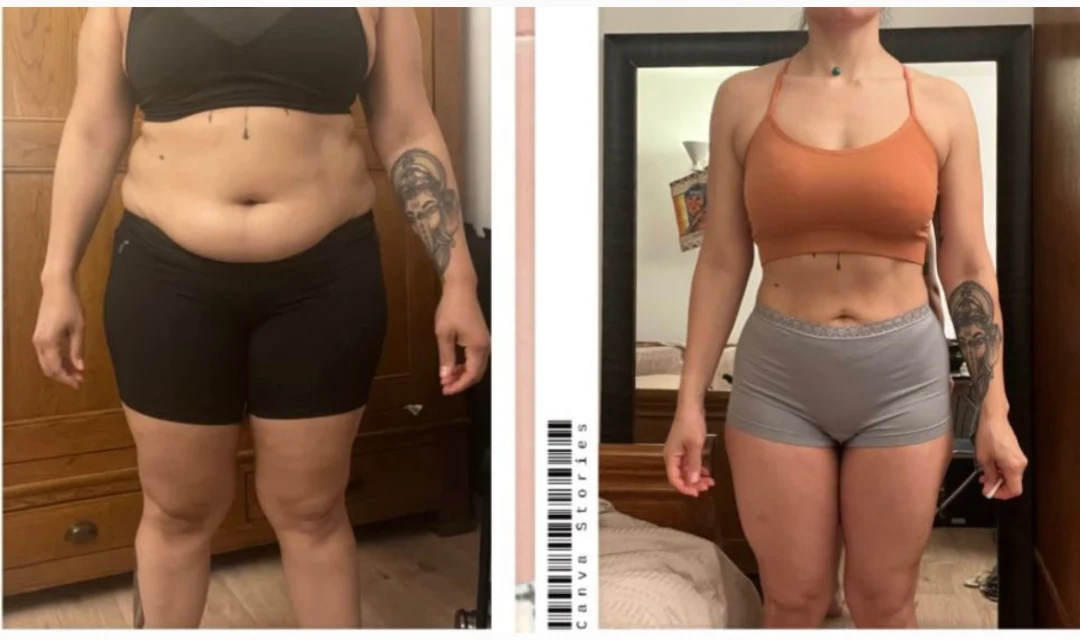 Antes e depois de aluna da Consultoria SempreMagra 9