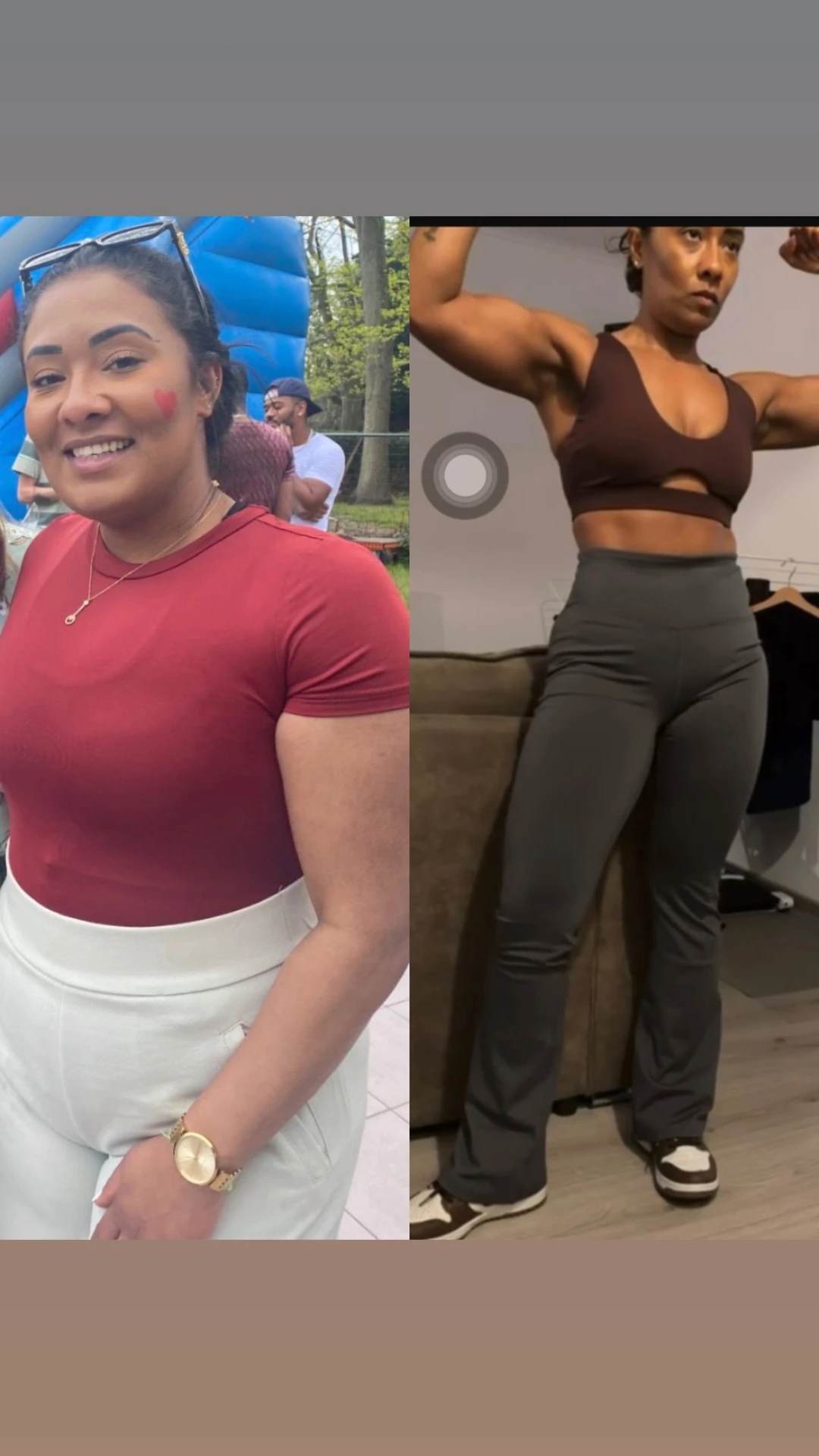 Antes e depois de aluna da Consultoria SempreMagra 7
